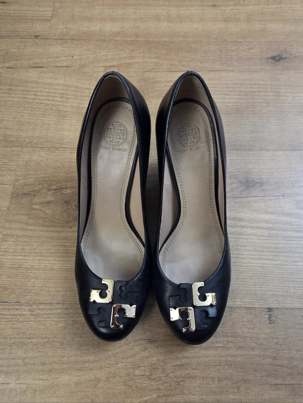 Tory Burch Lowell Wedge Pumps
